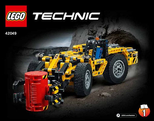 Building Instructions - LEGO - Technic - 42049 - Mine Loader: Page 1