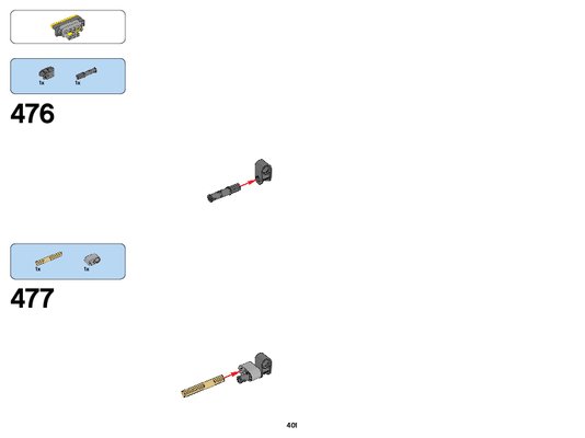 Building Instructions - LEGO - Technic - 42055 - Bucket Wheel Excavator: Page 1