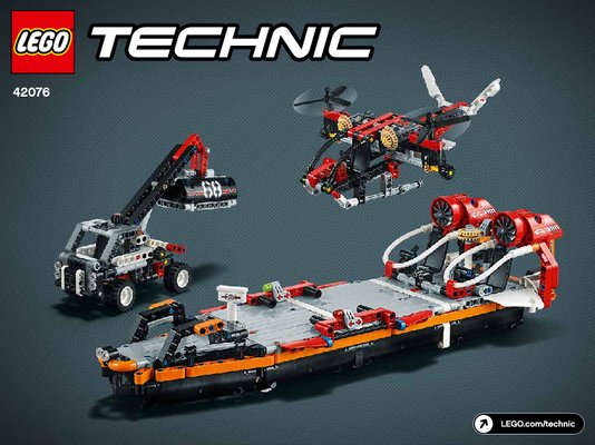 Building Instructions - LEGO - Technic - 42076 - Hovercraft: Page 1