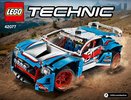 Building Instructions - LEGO - Technic - 42077 - Rally Car: Page 1