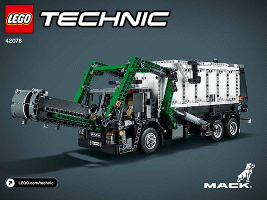 Building Instructions - LEGO - Technic - 42078 - Mack Anthem: Page 1