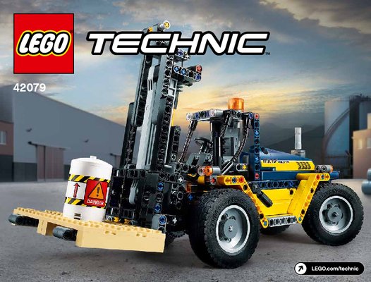 Building Instructions - LEGO - 42079 - Heavy Duty Forklift: Page 1