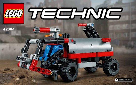 Building Instructions - LEGO - Technic - 42084 - Hook Loader: Page 1