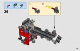 Building Instructions - LEGO - Technic - 42084 - Hook Loader: Page 35