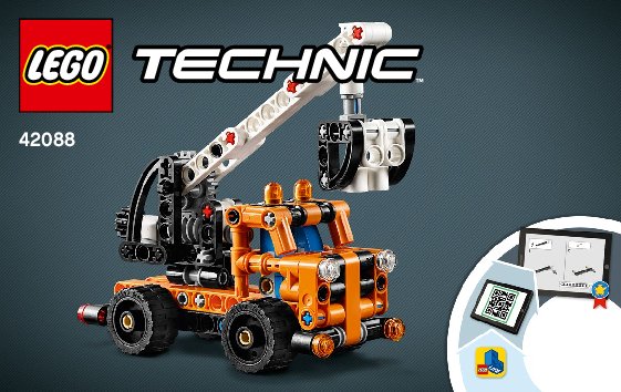 Building Instructions - LEGO - 42088 - Cherry Picker: Page 1