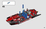 Building Instructions - LEGO - 42089 - Power Boat: Page 49