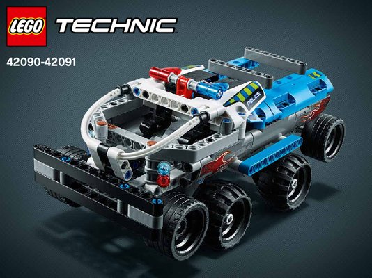 Building Instructions - LEGO - 42091 - Police Pursuit: Page 1