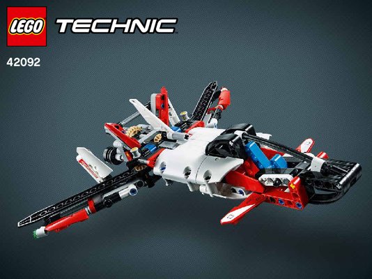 Building Instructions - LEGO - 42092 - Rescue Helicopter: Page 1