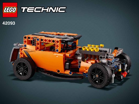 Building Instructions - LEGO - 42093 - Chevrolet Corvette ZR1: Page 1