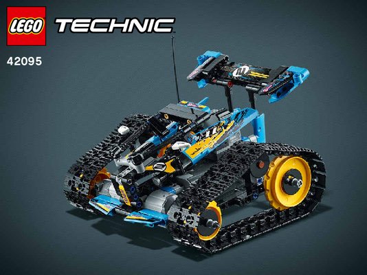 Building Instructions - LEGO - 42095 - Remote-Controlled Stunt Racer: Page 1