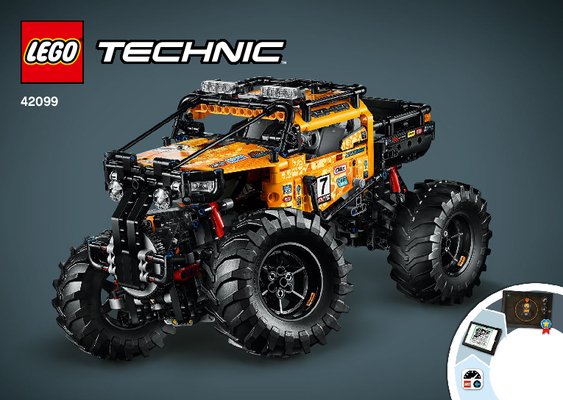 Building Instructions - LEGO - 42099 - 4X4 X-treme Off-Roader: Page 1