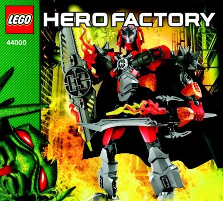 Building Instructions - LEGO - Hero Factory - 44000 - FURNO XL: Page 1