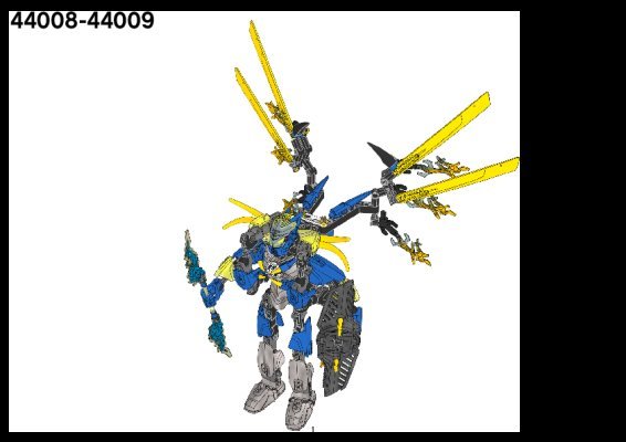 Building Instructions - LEGO - 44008 - SURGE: Page 1