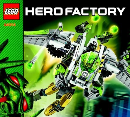 Building Instructions - LEGO - 44014 - Jet Rocka: Page 1