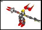 Building Instructions - LEGO - Hero Factory - 44015 - EVO Walker: Page 21