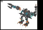 Building Instructions - LEGO - Hero Factory - 44016 - JAW Beast vs. STORMER: Page 35