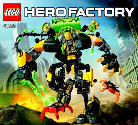 Building Instructions - LEGO - Hero Factory - 44022 - EVO XL Machine: Page 1