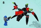 Building Instructions - LEGO - Hero Factory - 44024 - TUNNELER Beast vs. SURGE: Page 17