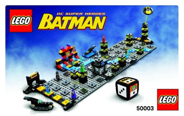 Building Instructions - LEGO - 50003 - Batman™: Page 1