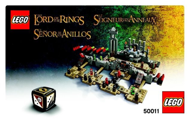 Building Instructions - LEGO - The Lord of the Rings - 50011 - The Lord of the Rings™ The Battle for Helms Deep: Page 1