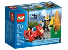 LEGO - City - 60000 - Fire Motorcycle