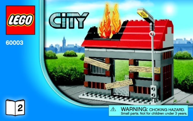 Building Instructions - LEGO - City - 60003 - Fire Emergency: Page 1