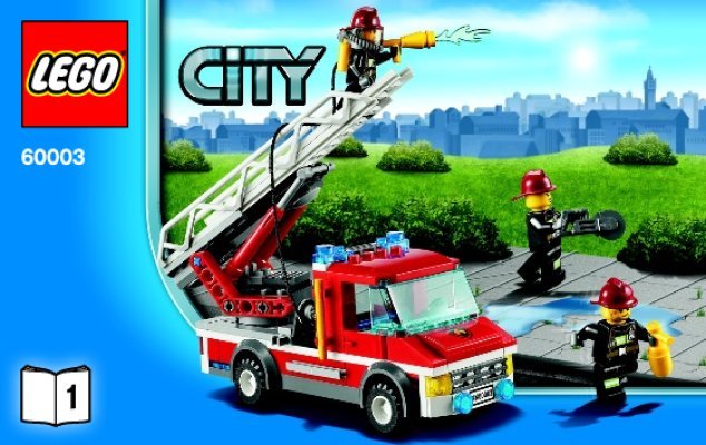 Building Instructions - LEGO - City - 60003 - Fire Emergency: Page 1