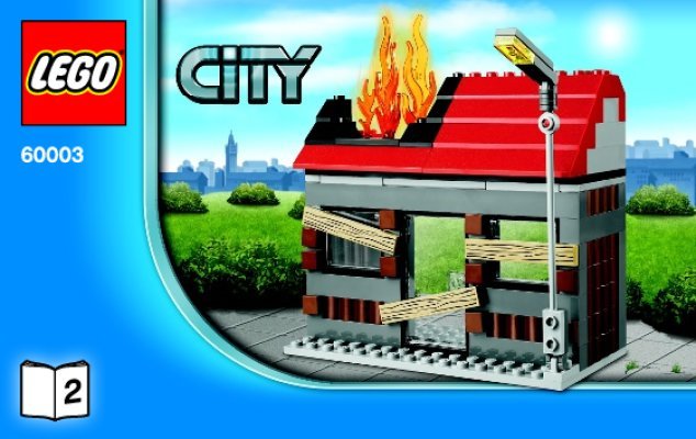 Building Instructions - LEGO - City - 60003 - Fire Emergency: Page 1