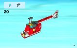 Building Instructions - LEGO - City - 60004 - Fire Station: Page 19