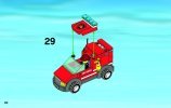 Building Instructions - LEGO - City - 60004 - Fire Station: Page 30