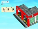 Building Instructions - LEGO - City - 60004 - Fire Station: Page 43