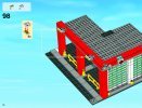 Building Instructions - LEGO - City - 60004 - Fire Station: Page 44