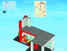 Building Instructions - LEGO - City - 60004 - Fire Station: Page 39