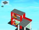 Building Instructions - LEGO - City - 60004 - Fire Station: Page 45