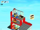 Building Instructions - LEGO - City - 60004 - Fire Station: Page 56