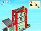 Building Instructions - LEGO - City - 60004 - Fire Station: Page 63