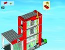 Building Instructions - LEGO - City - 60004 - Fire Station: Page 64