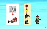 Building Instructions - LEGO - City - 60004 - Fire Station: Page 3