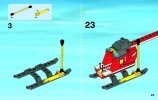 Building Instructions - LEGO - City - 60004 - Fire Station: Page 23