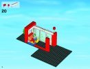 Building Instructions - LEGO - City - 60004 - Fire Station: Page 18