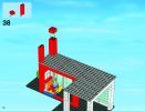 Building Instructions - LEGO - City - 60004 - Fire Station: Page 38