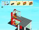 Building Instructions - LEGO - City - 60004 - Fire Station: Page 41