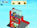 Building Instructions - LEGO - City - 60004 - Fire Station: Page 54