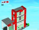 Building Instructions - LEGO - City - 60004 - Fire Station: Page 61