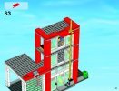 Building Instructions - LEGO - City - 60004 - Fire Station: Page 65