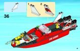 Building Instructions - LEGO - 60005 - Fire Boat: Page 47