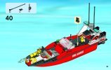 Building Instructions - LEGO - 60005 - Fire Boat: Page 51