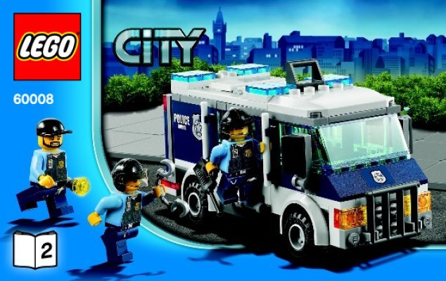 Building Instructions - LEGO - City - 60008 - Museum Break-in: Page 1