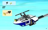 Building Instructions - LEGO - City - 60009 - Helicopter Arrest: Page 31