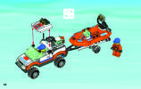 Building Instructions - LEGO - City - 60012 - 4x4 & Diving Boat: Page 46